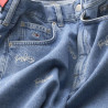 short donna Tommy Hilfiger Mom In Jeans logo
