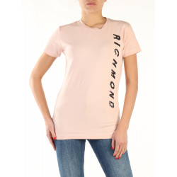 T-shirt UWP23047TS donna RICHMOND ROSA