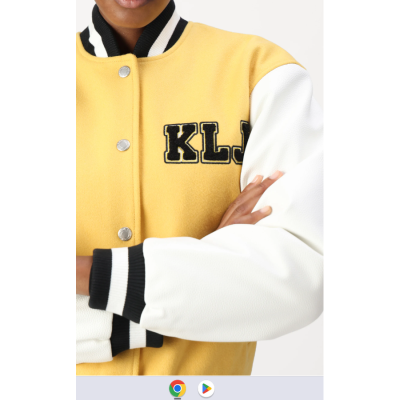 Karl Lagerfeld college donna BASEBALL JACKET