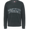 tommy hilfiger uomo Pullover in boucle carbone