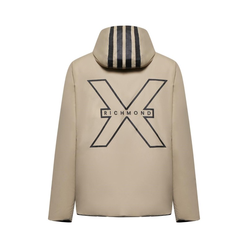 Giubbotto Richmond reversibile in nylon uomo