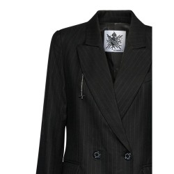 GIACCA DONNA RICHMOND GESSATO NERO/BIANCO