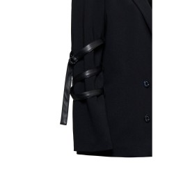 GIACCA DONNA RICHMOND CON FINITURE IN PELLE