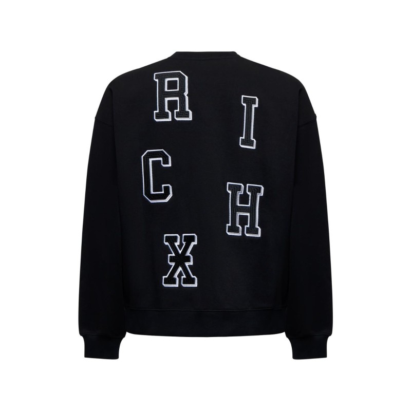 FELPA UOMO RICHMOND NEMES UMA25116FE BCL