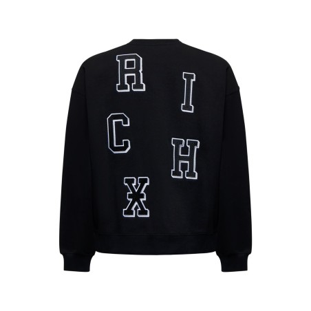 FELPA UOMO RICHMOND NEMES UMA25116FE BCL