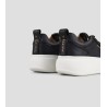 Sneaker Alexander Smith Stone Donna in nero e dettagli in laminato nero