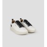 Sneaker Alexander Stone Uomo in bianco e tallone nero7010WBK/06