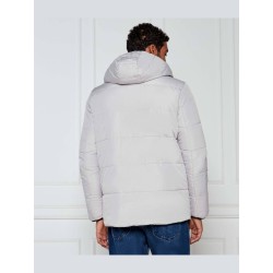 Richmond giubbotto nero uomo con cappuccio reversibile imbottito