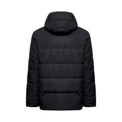 Richmond giubbotto nero uomo con cappuccio reversibile imbottito