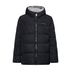 Richmond giubbotto nero uomo con cappuccio reversibile imbottito