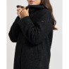 cappotto donna yes zee in boucle nero donna