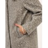 cappotto donna yes zee in boucle grigio donna