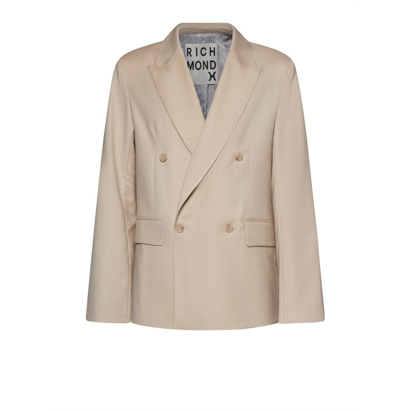 Giacca doppiopetto Richmond sabbia