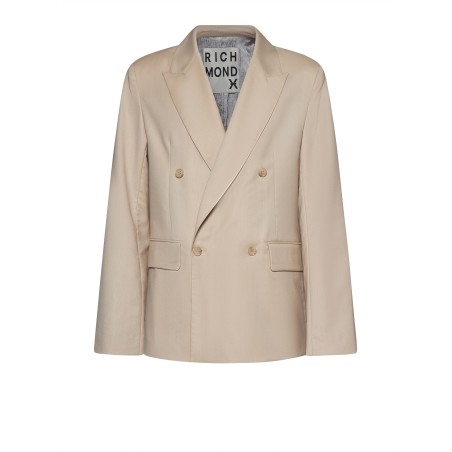 Giacca doppiopetto Richmond sabbia