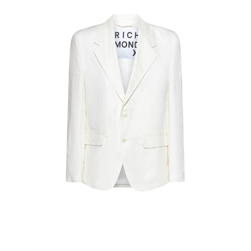 Giacca monopetto Richmond bianco