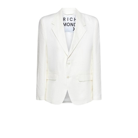 Giacca monopetto Richmond bianco