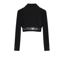 RICHMOND DONNA GIACCA VORDEN (CROP) UWP26057GC HB NERO