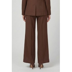 Markup tailleur  misto viscosa cacao