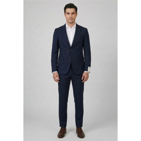 Markup abito monopetto blu