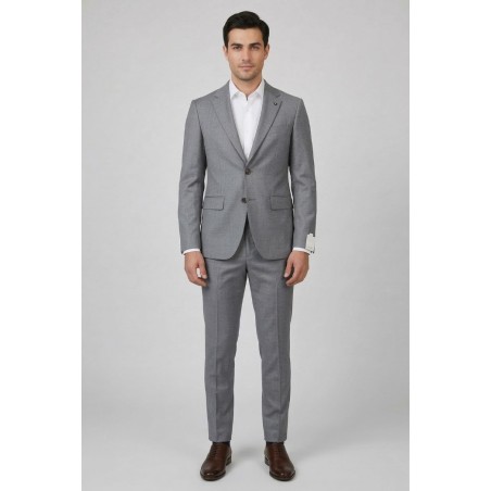 Markup abito monopetto grigio