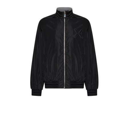 Giubbotto RICHMOND nero in raso