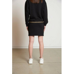 Gonna IN FELPA RICHMOND SKIRT DAKALN BLACK/GOLD