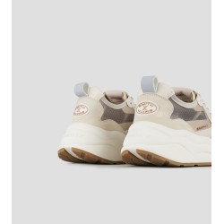 Sneaker donna Alexander Smith Horizon Donna in rip-stop semi-trasparente beige e dettagli in pelle