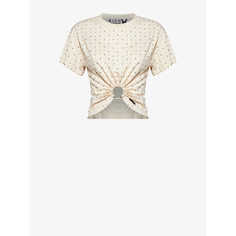 T-SHIRT RICHMOND DAVIDOVAC UWP26232TS WHITE