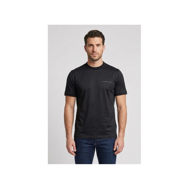 John Richmond t-shirt in misto cotone Respir ump26076ts black