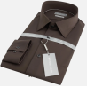 Michael Kors uomo Camicia Performance cioccolato