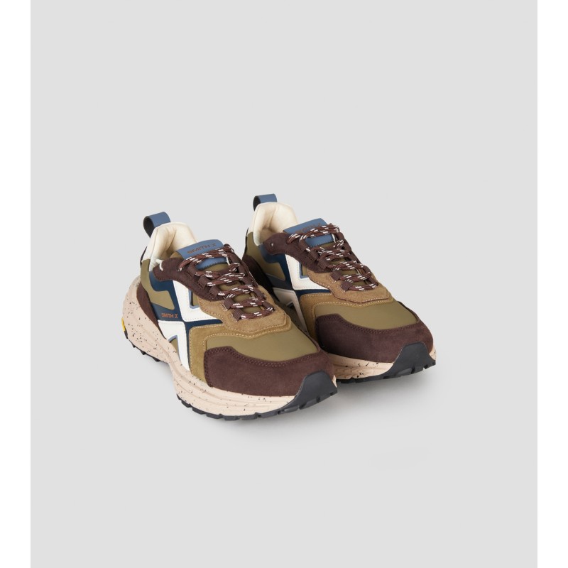 Sneaker Alexander Smith Horizon Uomo marrone e ripstop sabbia