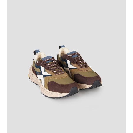Sneaker Alexander Smith Horizon Uomo marrone e ripstop sabbia