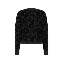 CARDIGAN LOGO UWA26053CD GD GREY