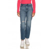 CALVIN KLEIN JEANS JEANS HIGH RISE STRAIGHT ANKLE DONNA