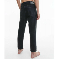 Calvin Klein mod Dad Jeans Nero Crop Uomo