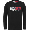 MAGLIA Tommy Hilfiger ENTRY FLAG NERO