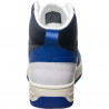 scarpe tommy hilfiger uomo pelle basket mid pop basket - Blu Bianco Nero